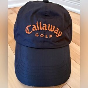 Callaway Golf Navy Blue Adjustable Hat | Orange Logo | Men’s